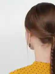Длинные серьги с крестиком и подвеской из керамики, Xuping, цвет серебро