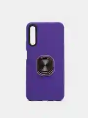 Фиолетовый чехол Huawei P Smart Z / Honor 9X / 9X Premium, без выреза для отпечатка, с кольцом