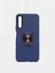 Темно-синий чехол Huawei P Smart Z / Honor 9X / 9X Premium, без выреза для отпечатка, с кольцом