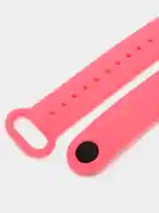 Кораллово-розовый силиконовый ремешок Xiaomi Mi Band 3 / 4