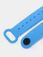Синий силиконовый ремешок Xiaomi Mi Band 3 / 4