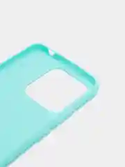 Бирюзовый чехол Xiaomi Redmi 10C / Poco C40, Сяоми Редми 10С / Поко С40 силиконовый цветной, матовый