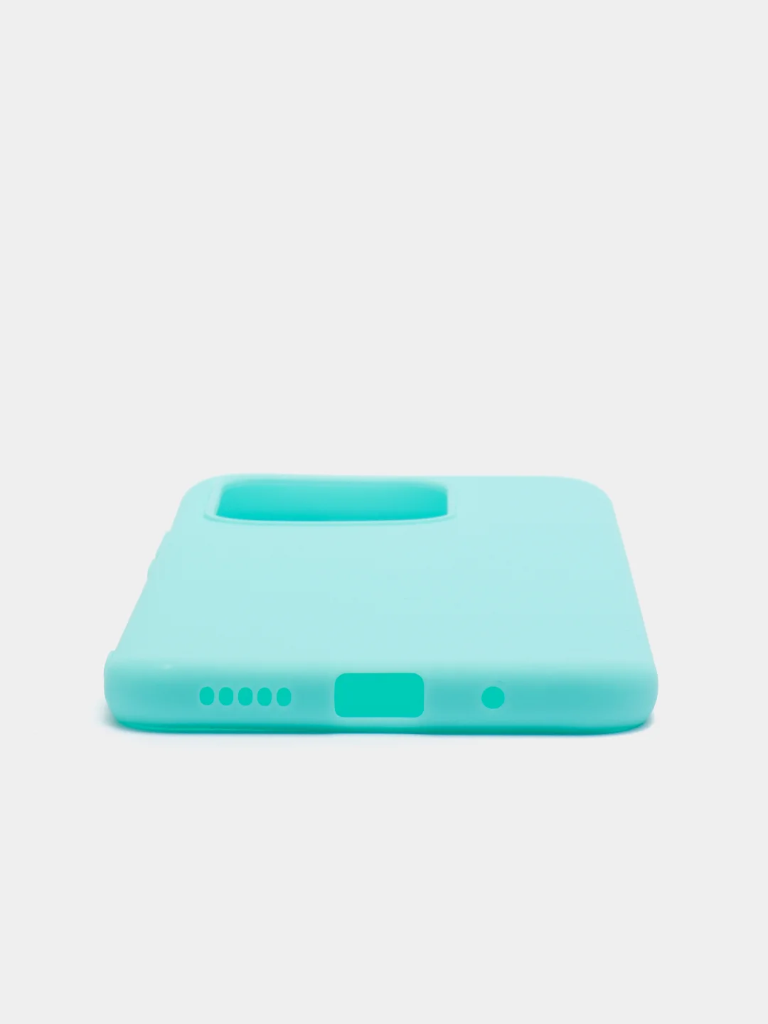 Бирюзовый чехол Xiaomi Redmi 10C / Poco C40, Сяоми Редми 10С / Поко С40 силиконовый цветной, матовый