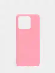 Розовый чехол Xiaomi Redmi 10C / Poco C40, Сяоми Редми 10С / Поко С40 силиконовый цветной, матовый