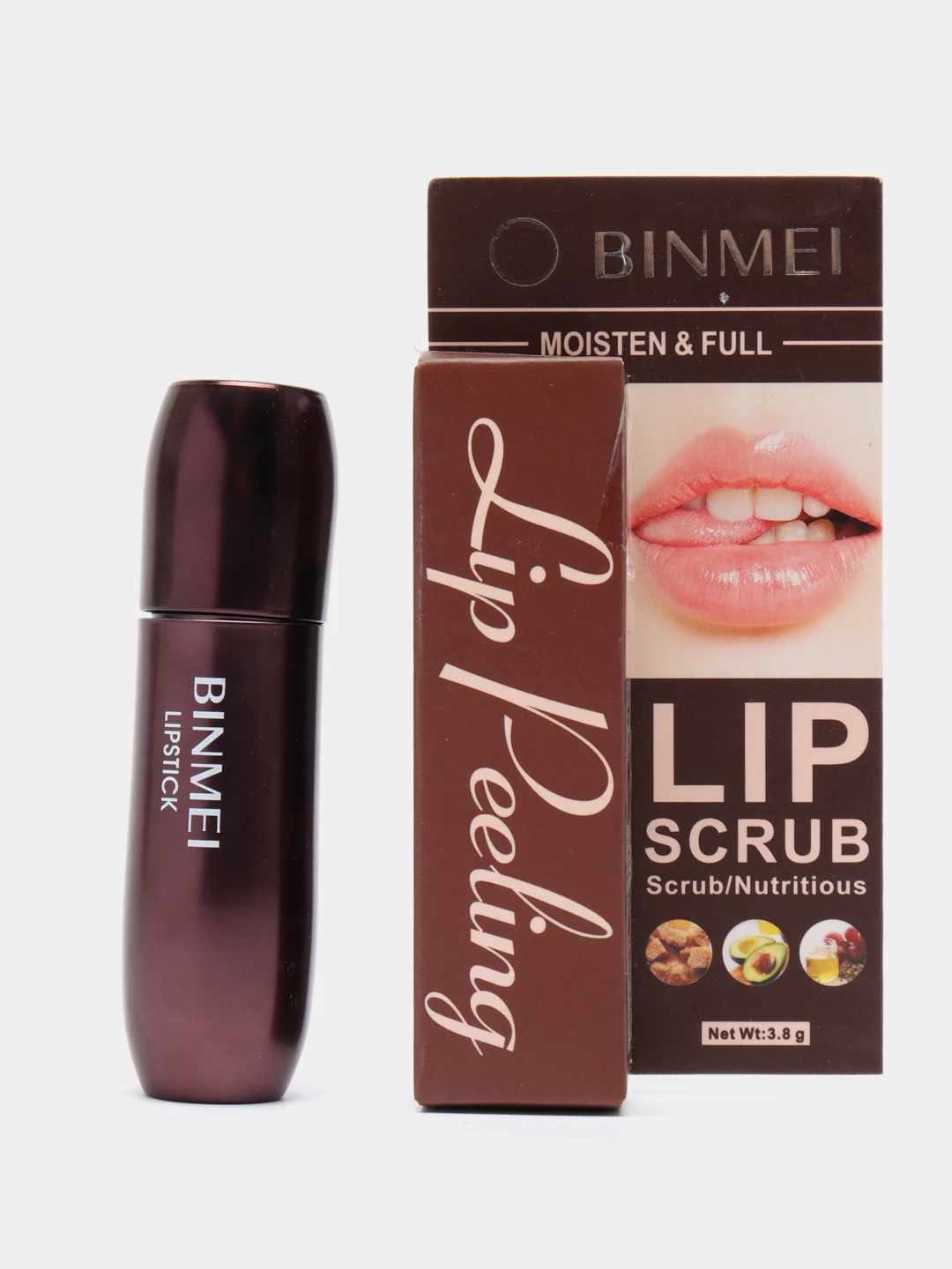 Сахарный скраб для губ Binmei Lip Peeling