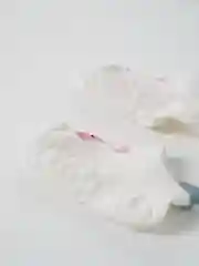 Белый носки детские противоскользящие, 6 цветов