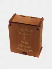 Набор для творчества Ёлочные  игрушки на ёлку в подарочной коробке (декупаж и творчество)