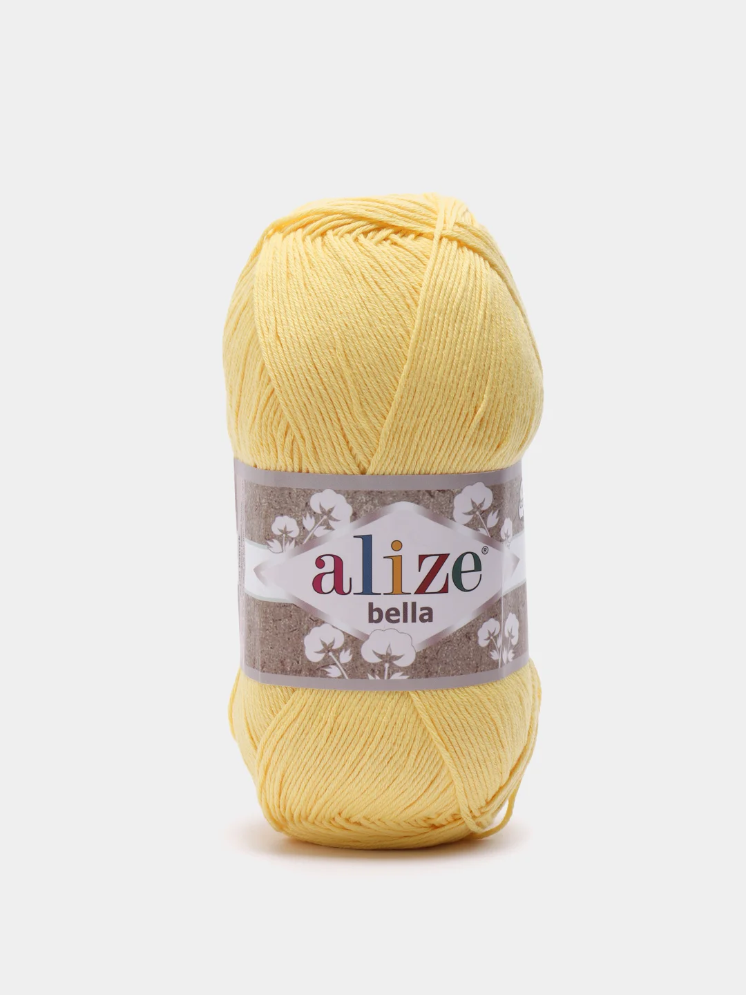 Светло-жёлтый пряжа Alize Bella 100% Хлопок 100 г 360 м