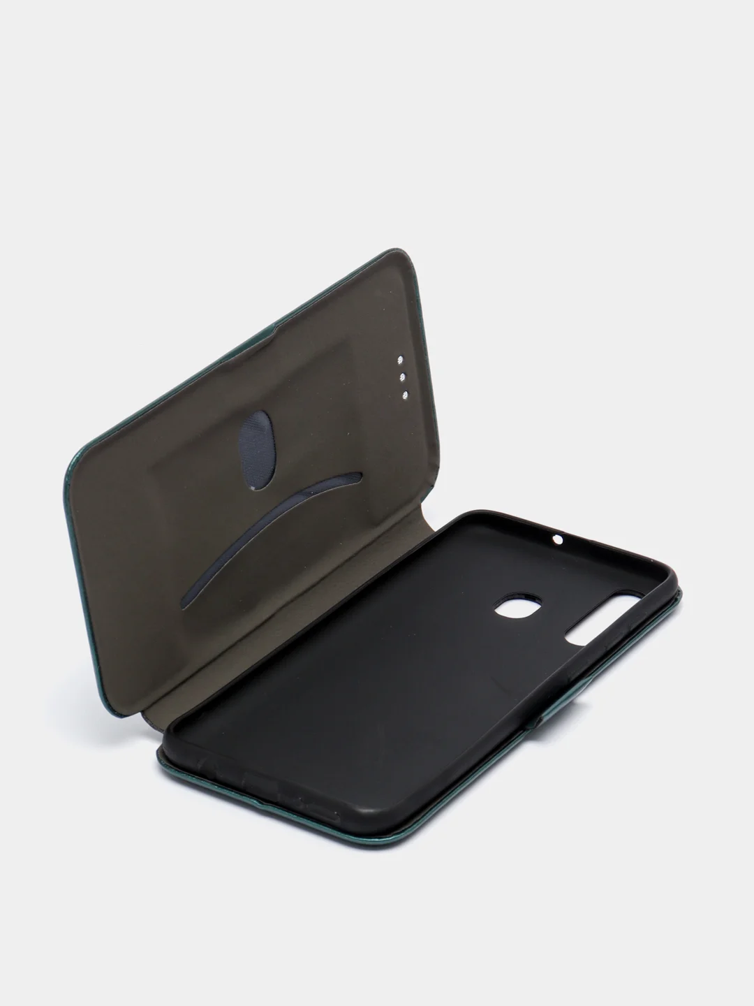 Зеленый чехол-книжка Samsung Galaxy A20 / A30, Самсунг Галакси А20 / А30