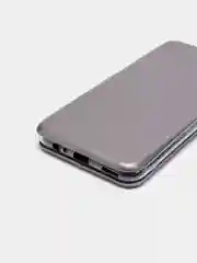 Серебряный чехол книжка Huawei P Smart Z / Honor 9X / Honor 9X Premium, Хуавей П Смарт З,  Хонор 9Х