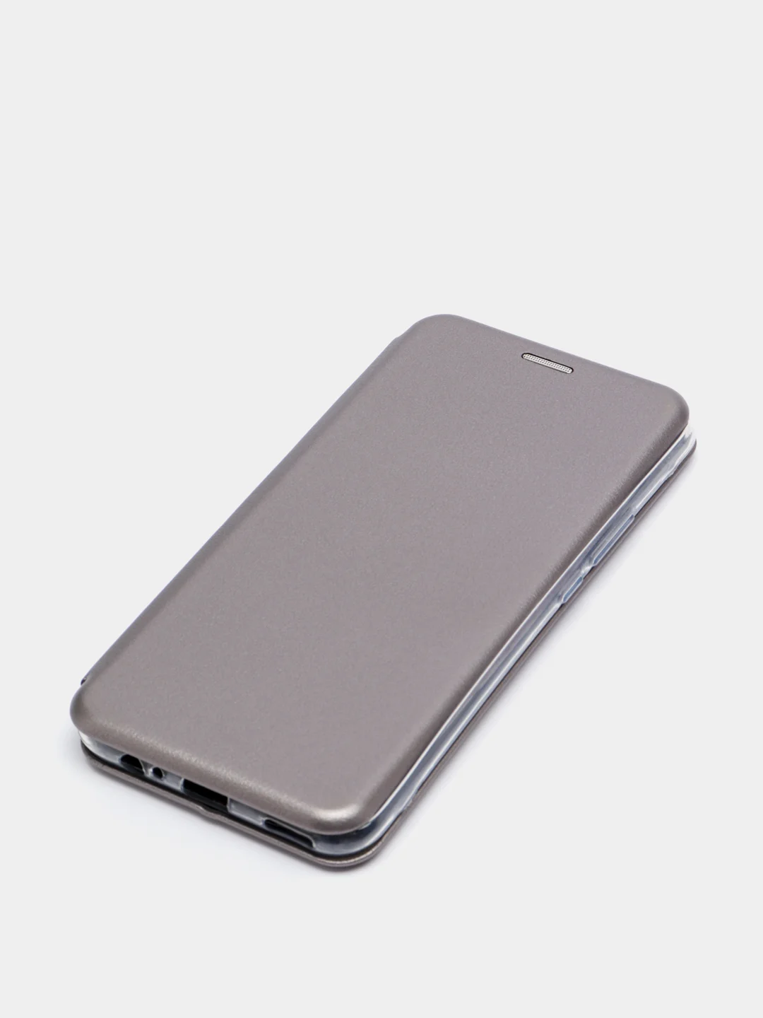 Серебряный чехол книжка Huawei P Smart Z / Honor 9X / Honor 9X Premium, Хуавей П Смарт З, Хонор 9Х