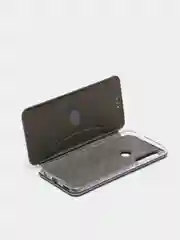 Серебряный чехол книжка Huawei P Smart Z / Honor 9X / Honor 9X Premium, Хуавей П Смарт З,  Хонор 9Х