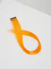 Цветные пряди на заколке