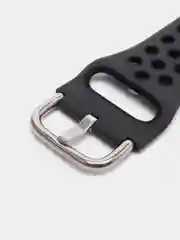 Угольный спортивный силиконовый ремешок для Apple Watch SE, 7, 6, 5, 4, 3, 2, 1
