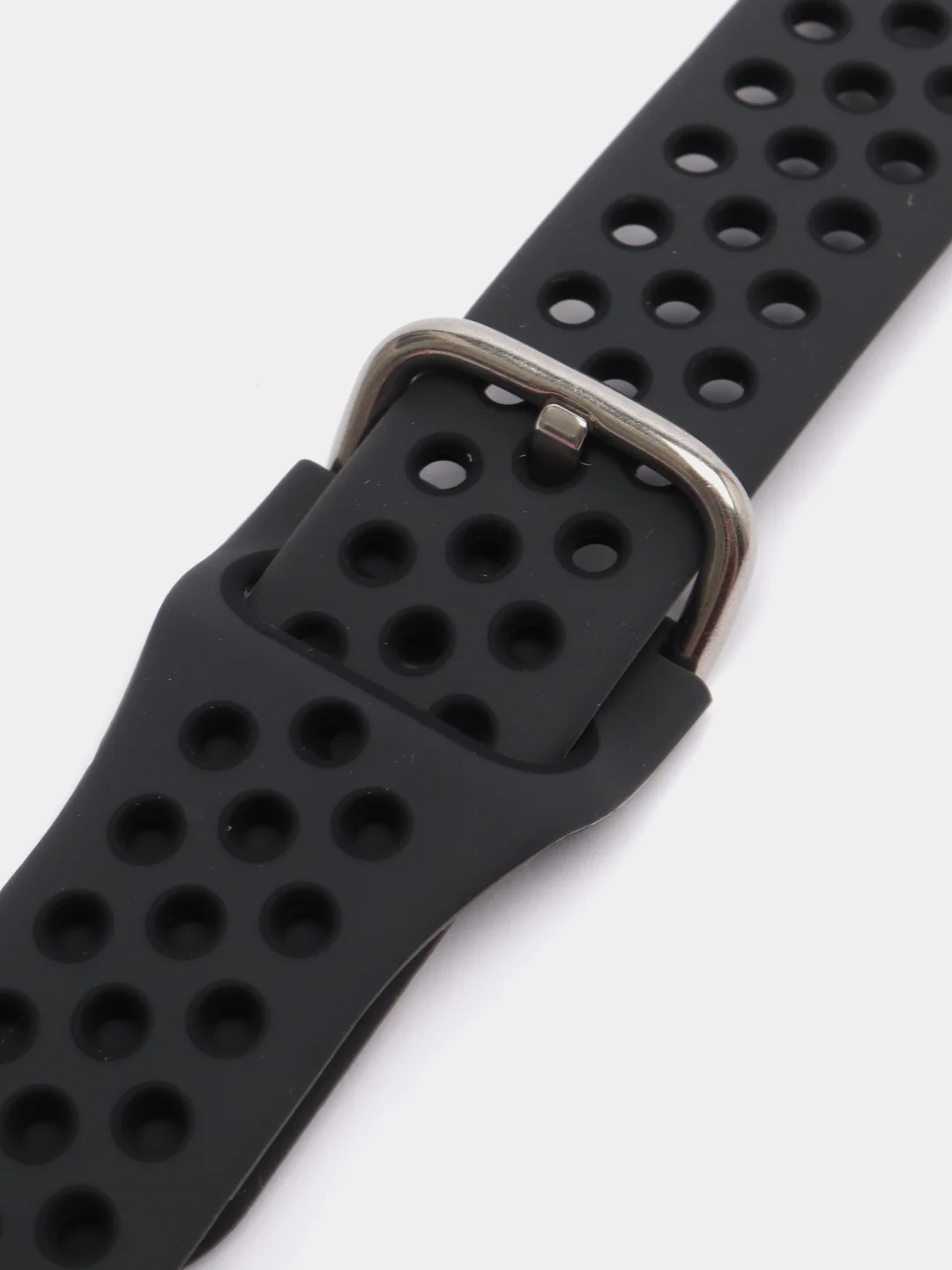 Угольный спортивный силиконовый ремешок для Apple Watch SE, 7, 6, 5, 4, 3, 2, 1
