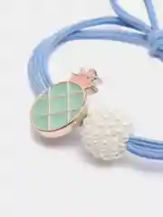 Синий резинка для волос с фруктами