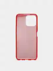 Красный чехол для HONOR X8, блестящий