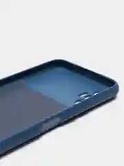 Синий чехол для TECNO SPARK 8P, с защитой камеры и бархатом внутри