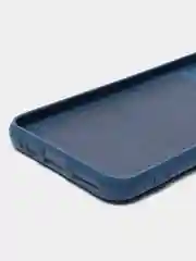Синий чехол для TECNO SPARK 8P, с защитой камеры и бархатом внутри