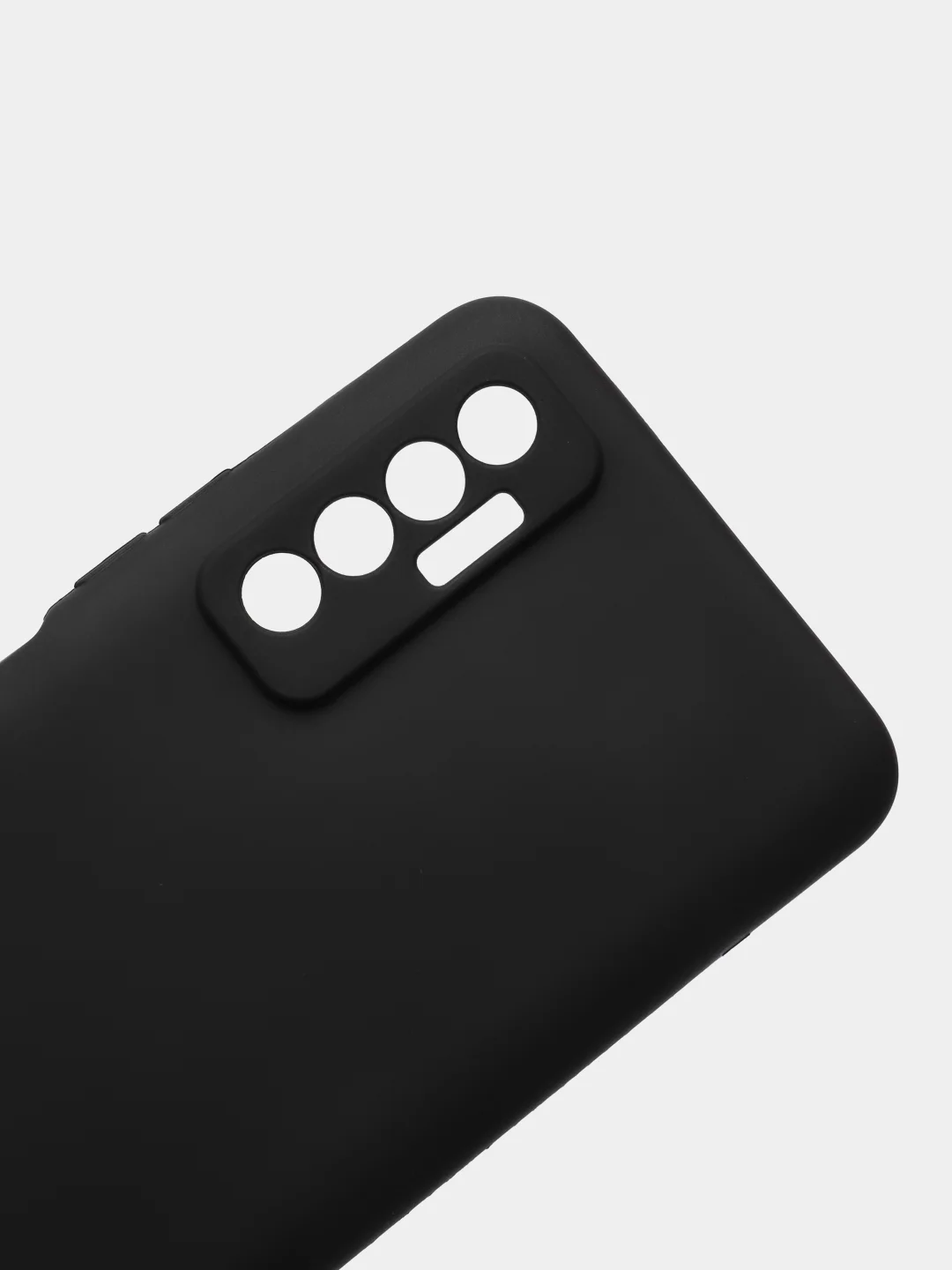 Черный чехол с защитой камеры TECNO Camon 17P