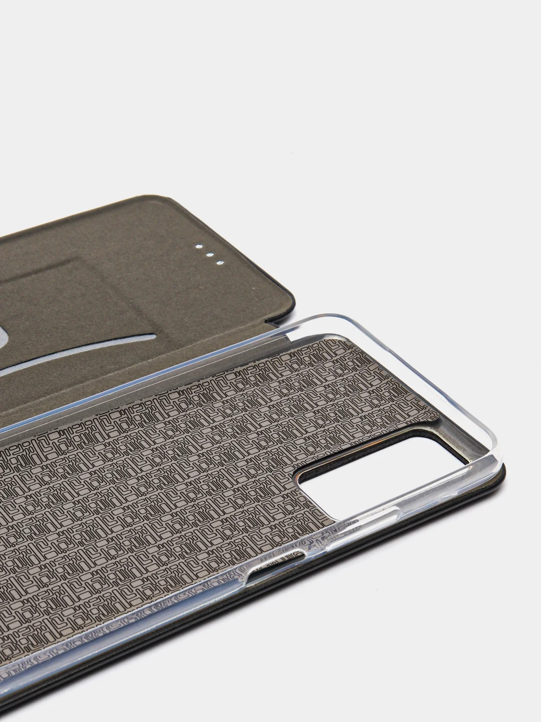 Черный чехол книжка TECNO POVA 2
