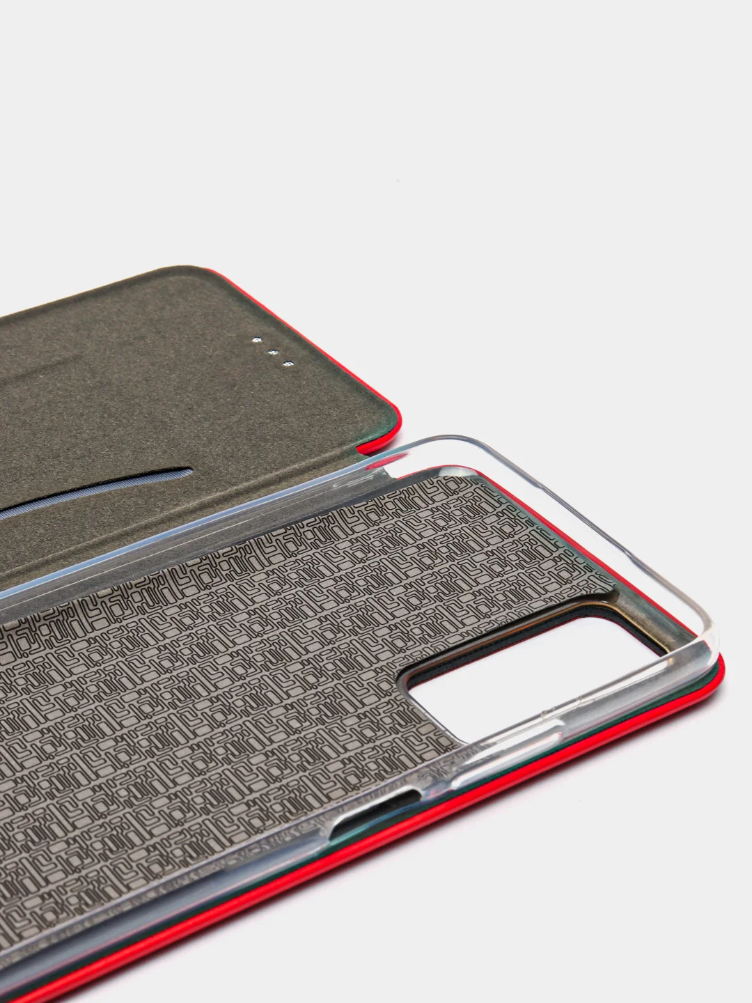 Красный чехол книжка TECNO POVA 2