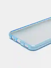 Голубой чехол для HONOR X8, блестящий