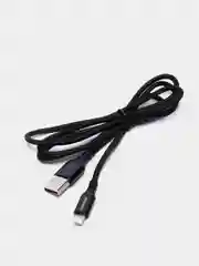 Черный кабель для зарядки Borofone BX54  Lightning, Type-C, Micro-USB, быстрая зарядка