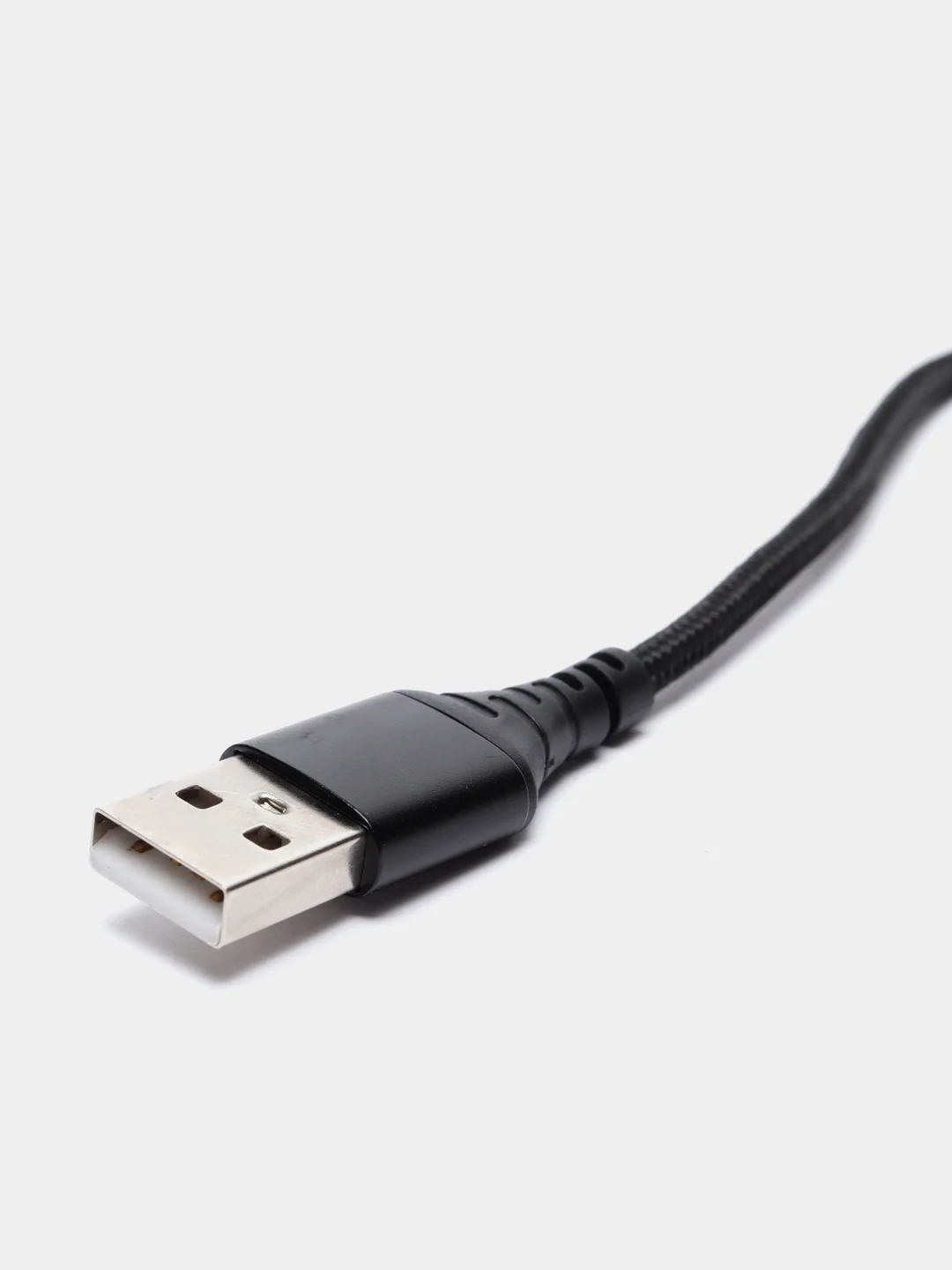 Черный кабель для зарядки Borofone BX54  Lightning, Type-C, Micro-USB, быстрая зарядка