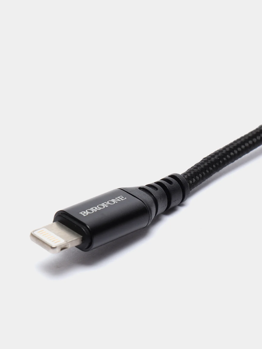 Черный кабель для зарядки Borofone BX54  Lightning, Type-C, Micro-USB, быстрая зарядка