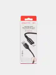 Черный кабель для зарядки Borofone BX54  Lightning, Type-C, Micro-USB, быстрая зарядка
