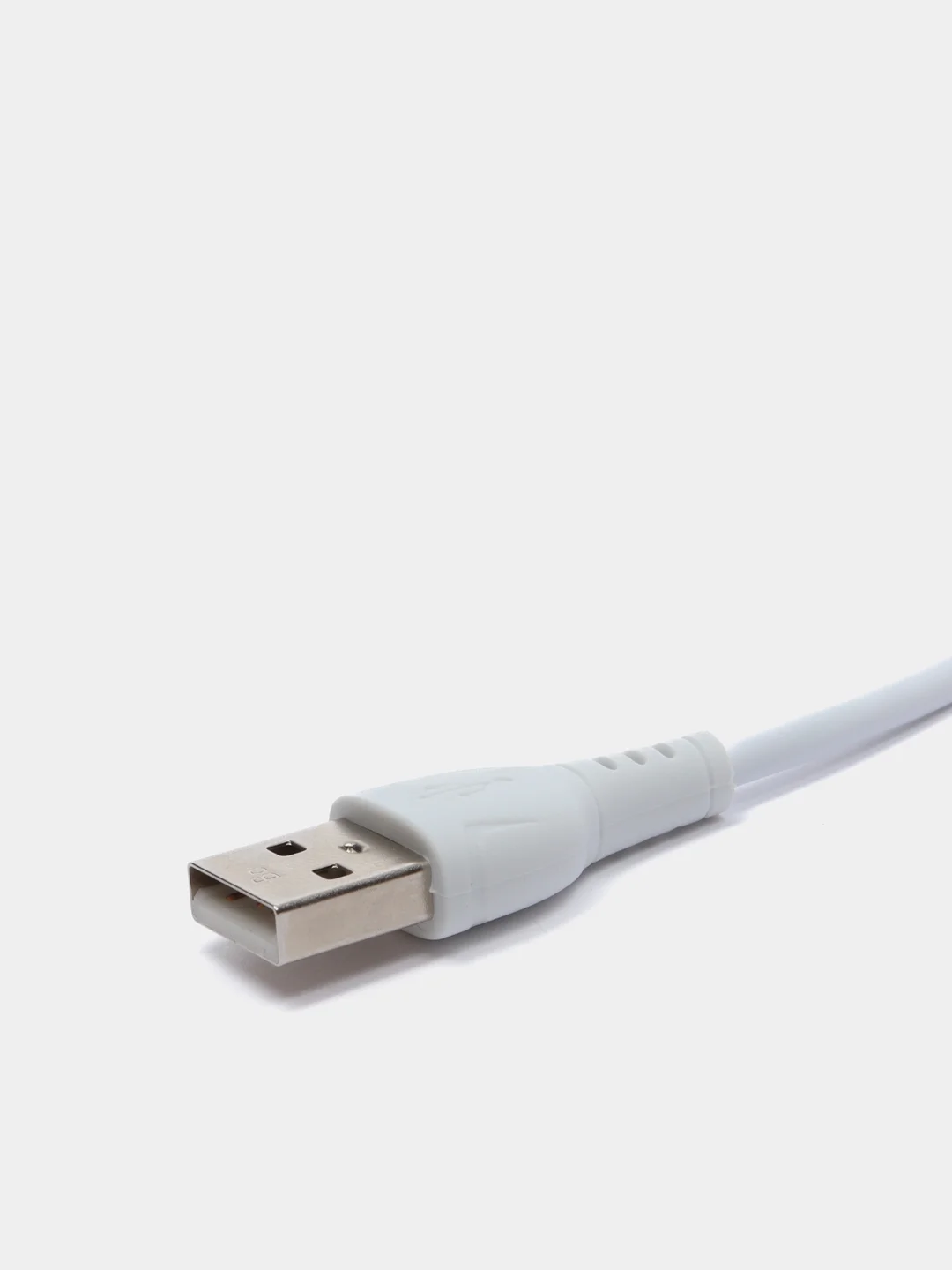 Белый кабель зарядный Type-C 3.0A/Lightning для iPhone 2.4A/Micro-USB 2.4A, для Android, 1 м