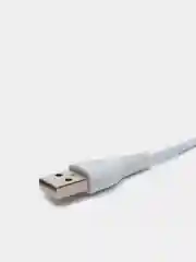 Белый кабель зарядный Type-C 3.0A/Lightning для iPhone 2.4A/Micro-USB 2.4A, для Android, 1 м