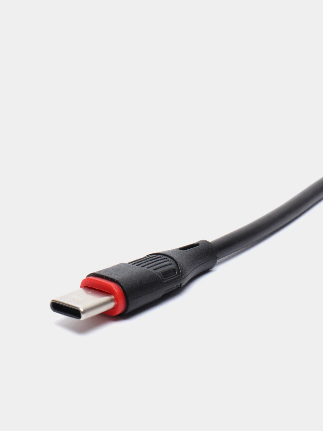 Черный кабель для зарядки TYPE-C Borofone BX17, ГИБКИЙ USB кабель 1м, 2.0A