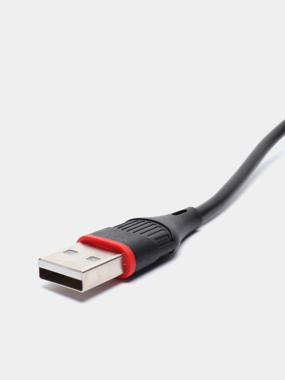 Черный кабель для зарядки TYPE-C Borofone BX17, ГИБКИЙ USB кабель 1м, 2.0A