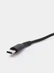 Черный кабель для Type-C, Micro-USB, Lightning, More Choice K26a USB, 2.0A,1 м