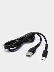 Черный кабель для Type-C, Micro-USB, Lightning, More Choice K26a USB, 2.0A,1 м