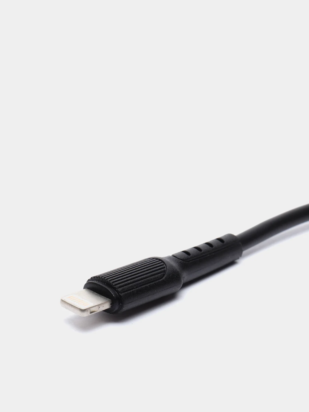 Черный кабель Borofone BX16 для Lightning, Micro-USB, Type-C, от 2.4A до 3.0A, 1м