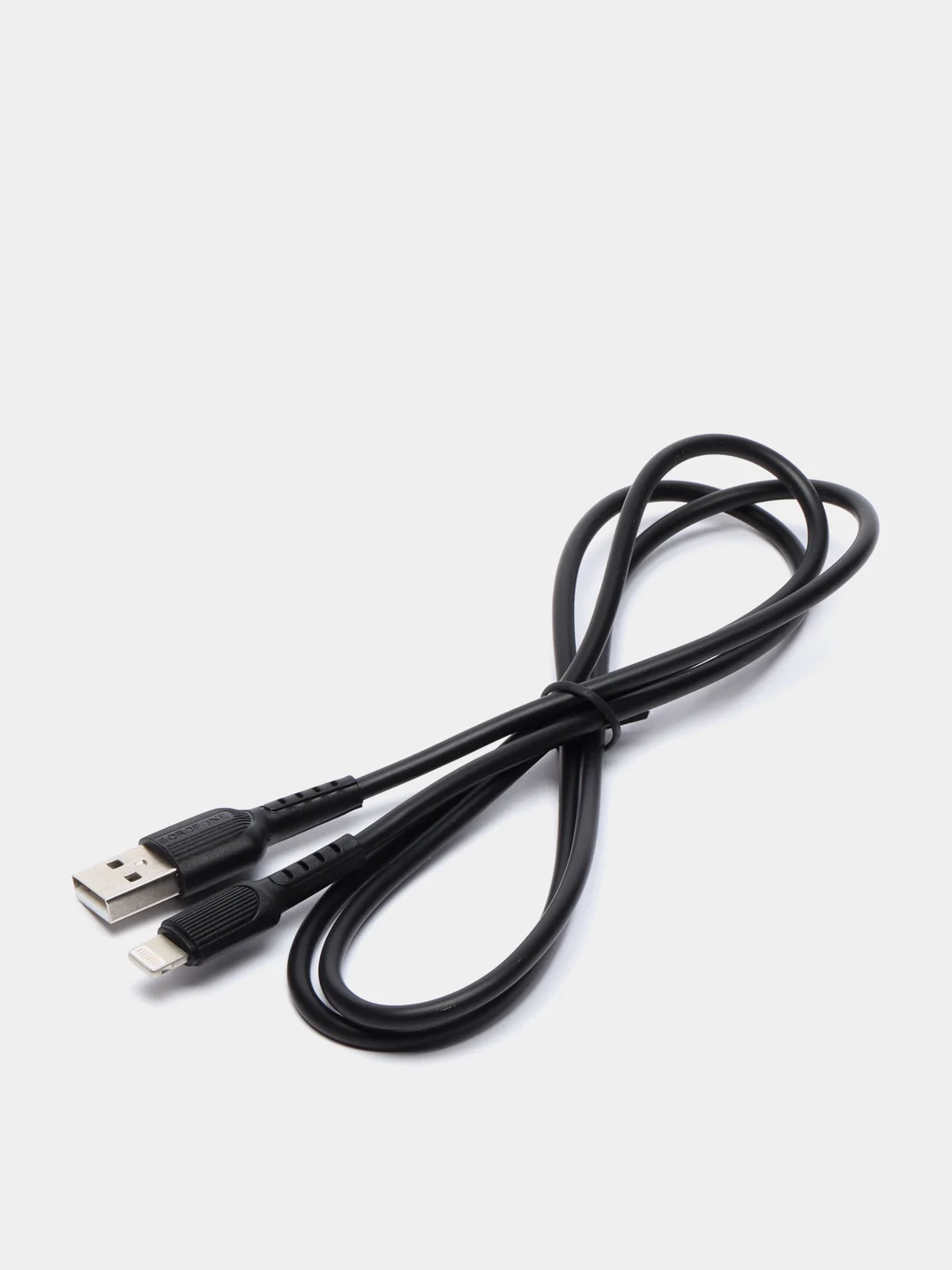 Черный кабель Borofone BX16 для Lightning, Micro-USB, Type-C, от 2.4A до 3.0A, 1м