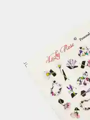 Наклейка для дизайна ногтей Lucky Rose Цветы Весна, слайдер для маникюра гель-лак,