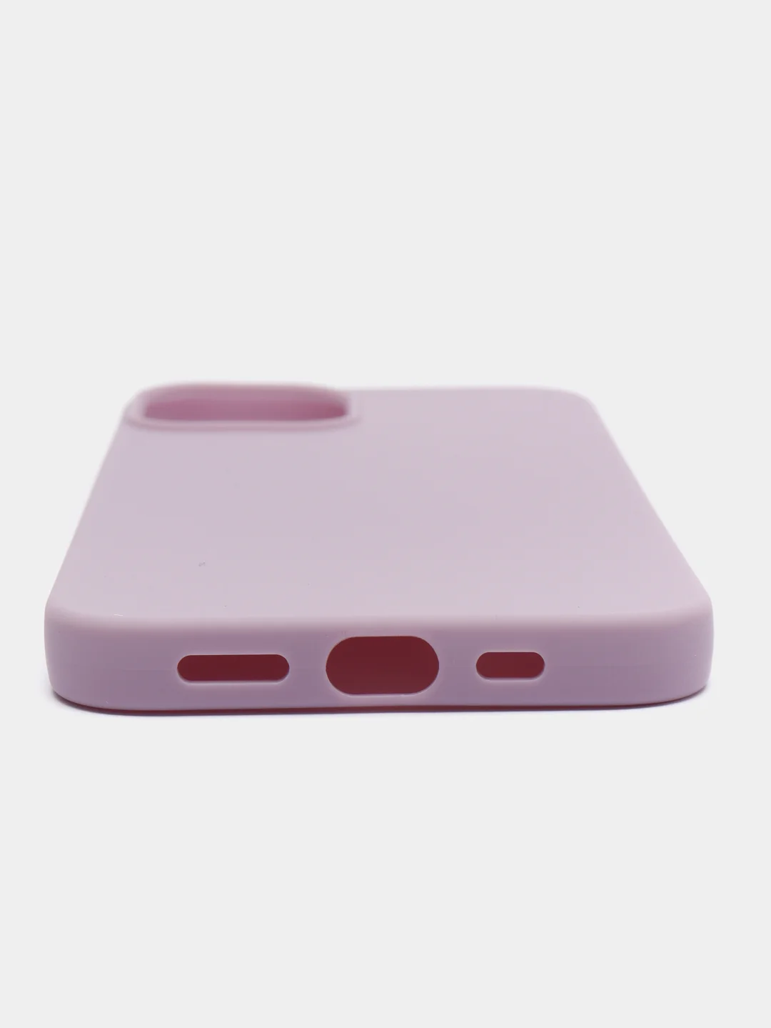 Аметистовый чехол силиконовый для iPhone 13