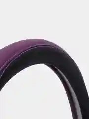 Фиолетовый чехол-оплетка на руль автомобиля, экокожа, 37-39 см, 6 цветов