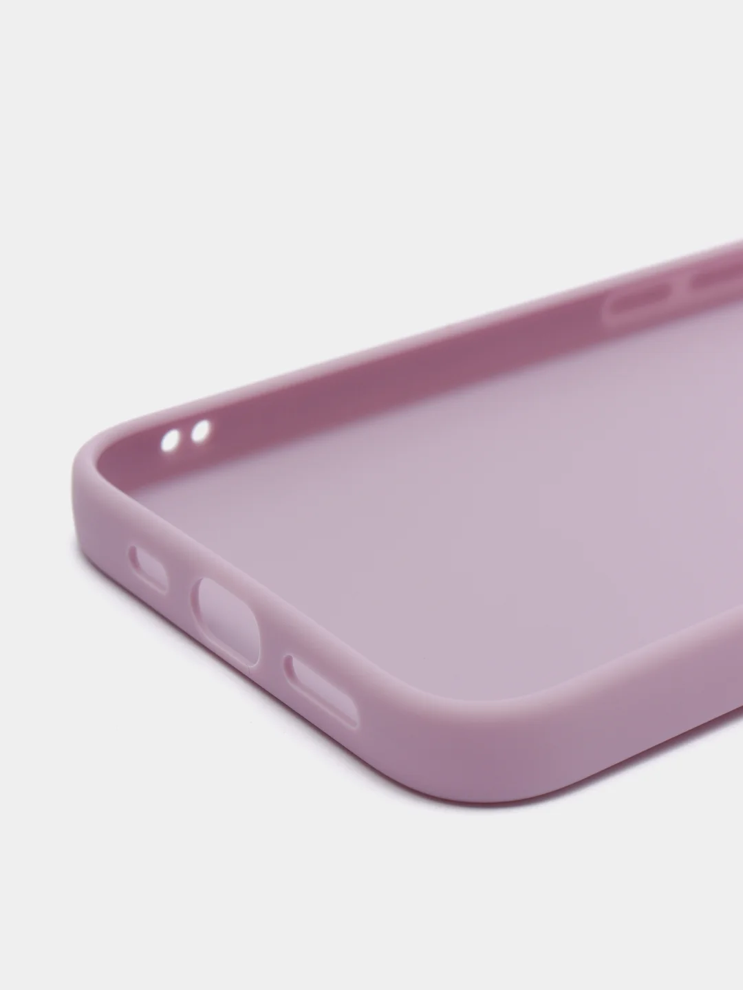 Аметистовый чехол силиконовый для iPhone 13