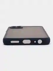 Темно-синий матовый чехол для Samsung A22S, A03S, A12, A22, A32, A52, A72, M12, M32