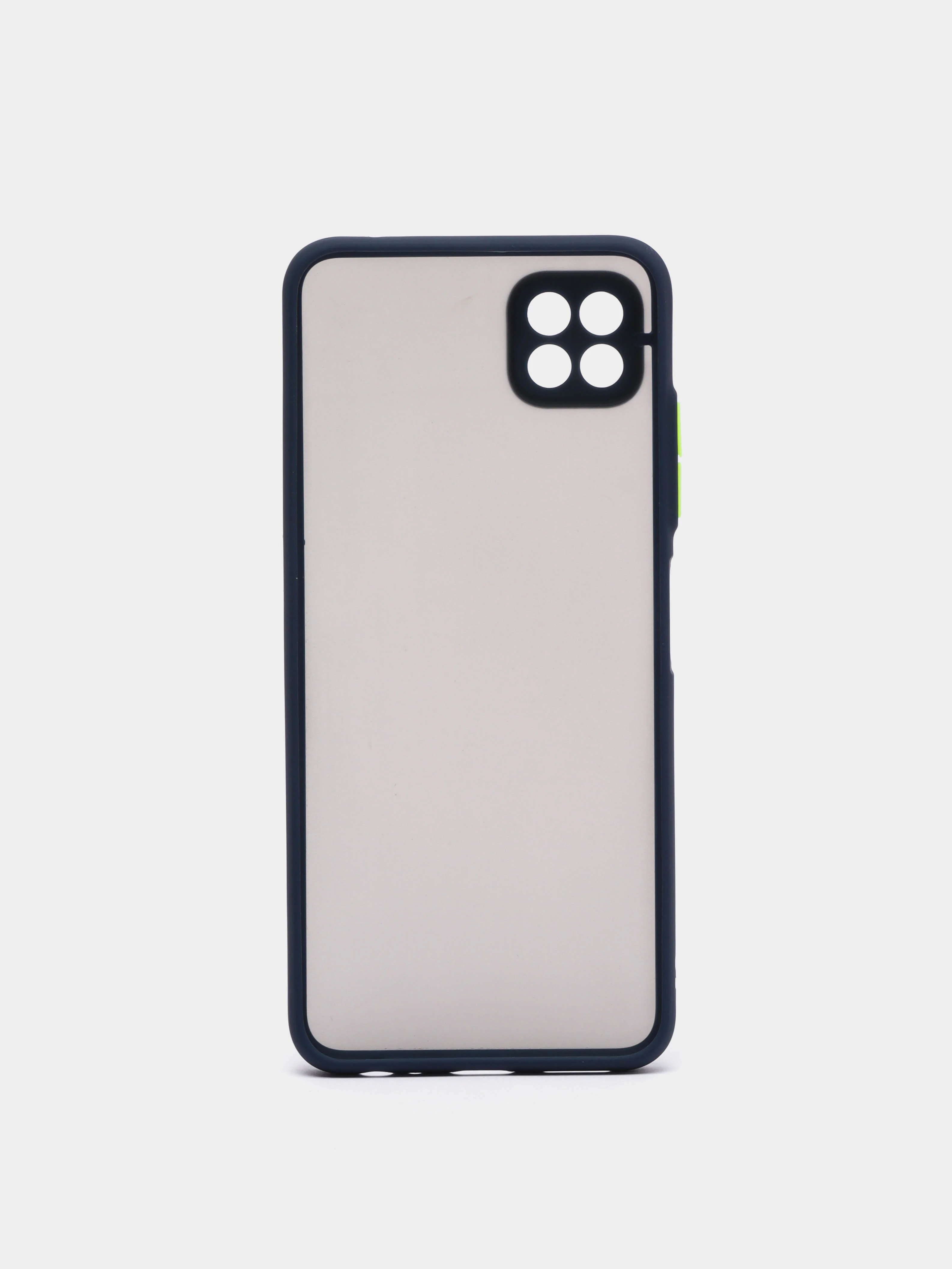 Темно-синий матовый чехол для Samsung A22S, A03S, A12, A22, A32, A52, A72, M12, M32