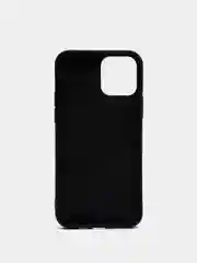Черный чехол силиконовый для iPhone 12 6,1"