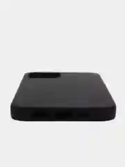 Черный чехол силиконовый для iPhone 12 6,1"