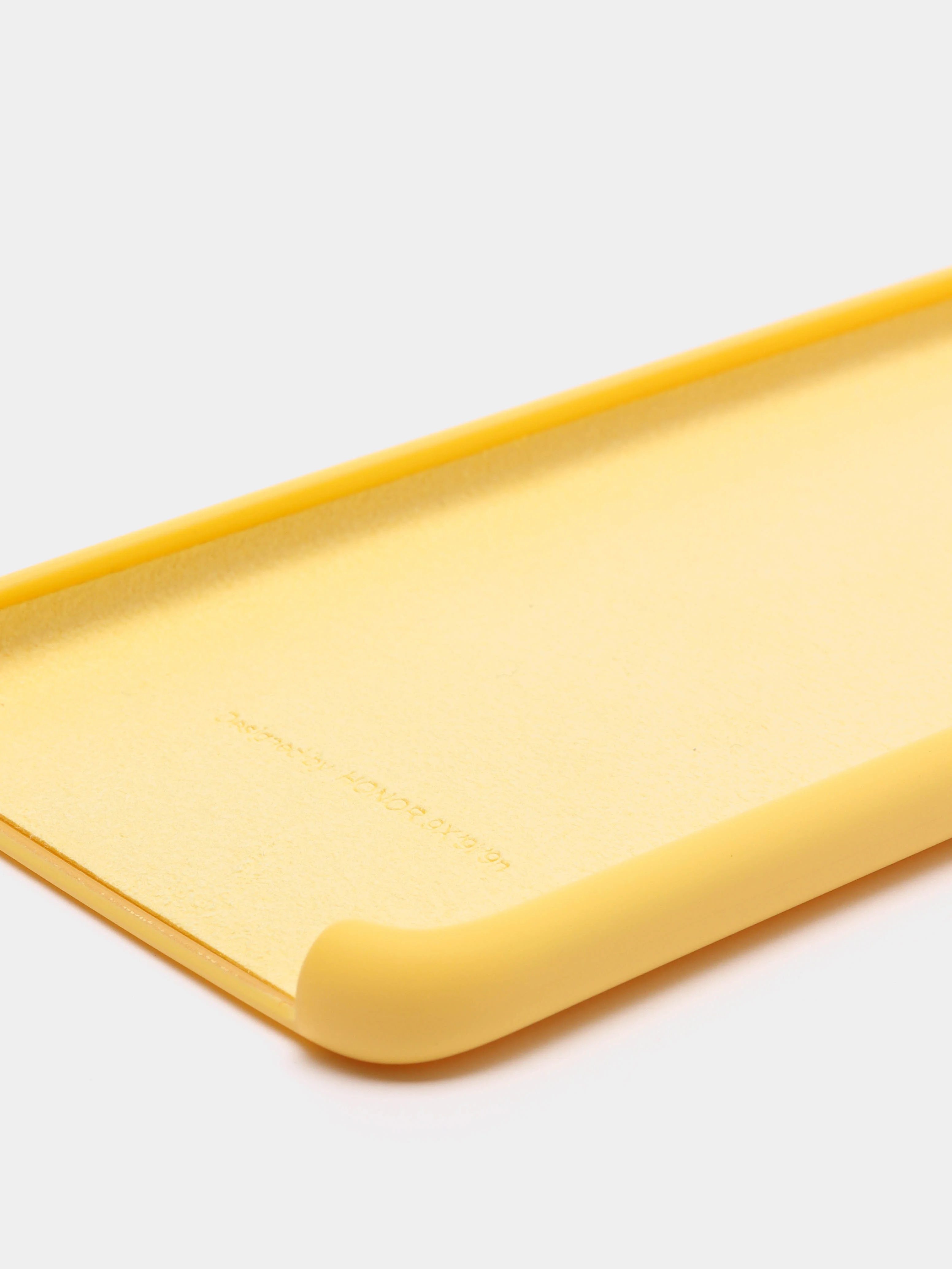Желтый чехол силиконовый Silicone Cover Case для Huawei Y9S, 9X, 9X Pro