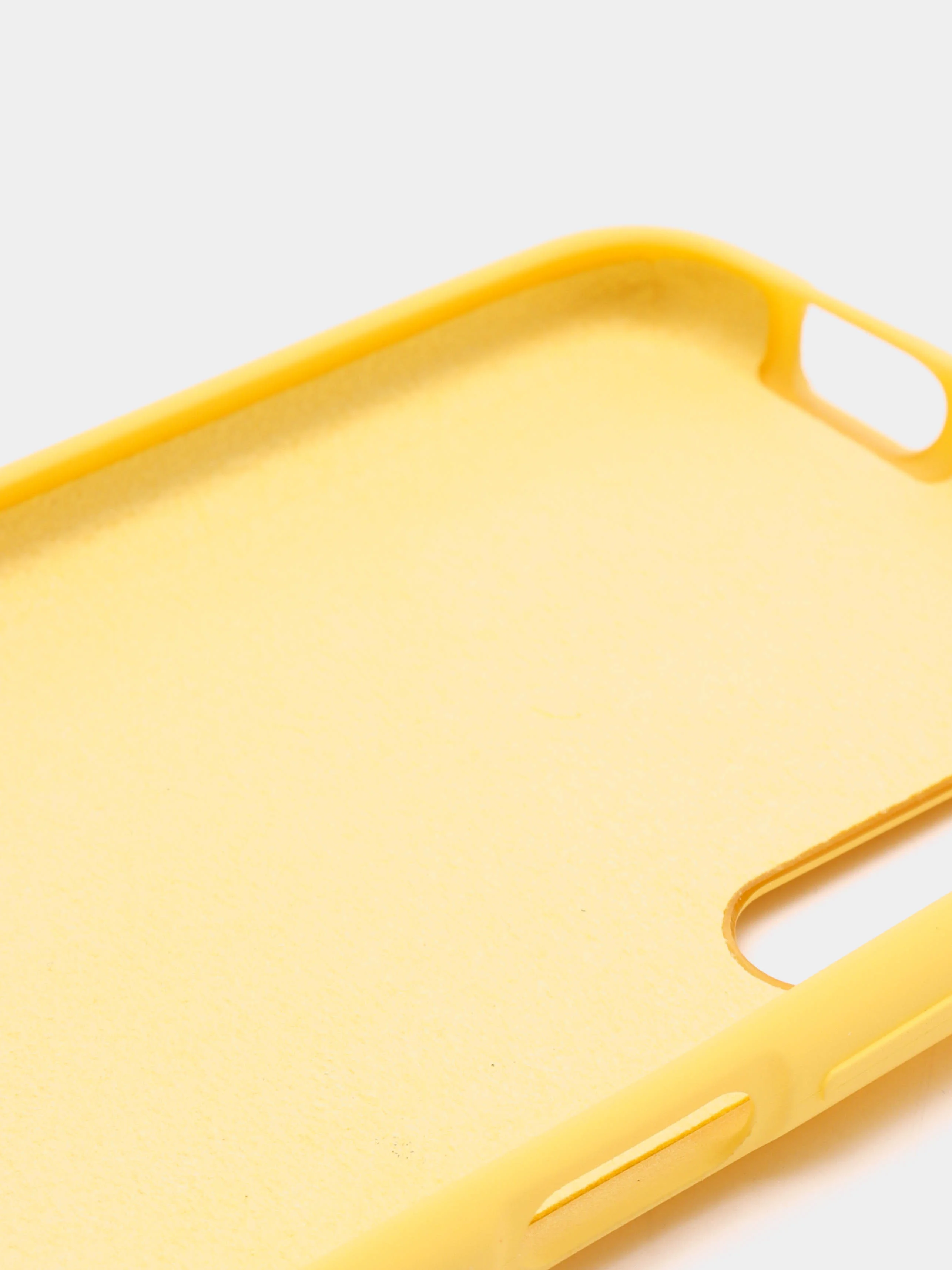 Желтый чехол силиконовый Silicone Cover Case для Huawei Y9S, 9X, 9X Pro