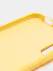 Желтый чехол силиконовый Silicone Cover Case для Huawei Y9S, 9X, 9X Pro